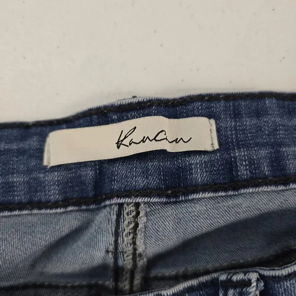 Kancan Chanel High Rise Ankle Skinny‎ Jeans w11 29 blue denim womens light 6105
